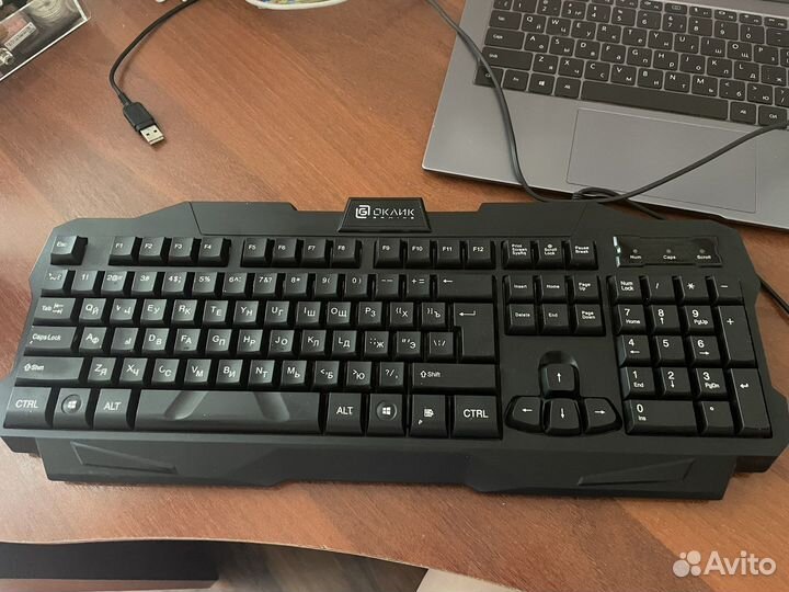 Клавиатура проводная oklick