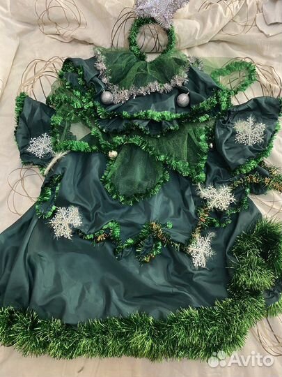 Карнавальный костюм ёлочка для девочки