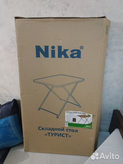 Столик турист. новый и стульчики