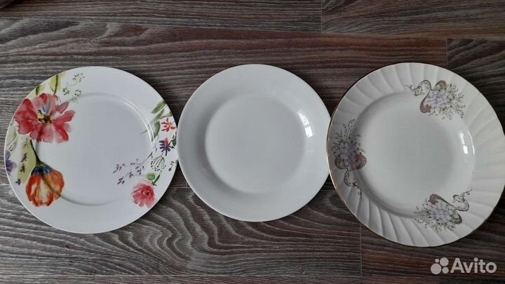 Большие плоские блюда / тарелки