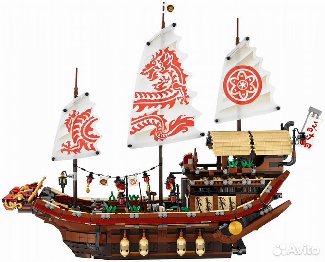 Конструктор Летающий корабль Мастера Ву 10723