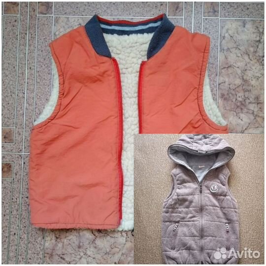 Жилетки для мальчика (р.98-110)