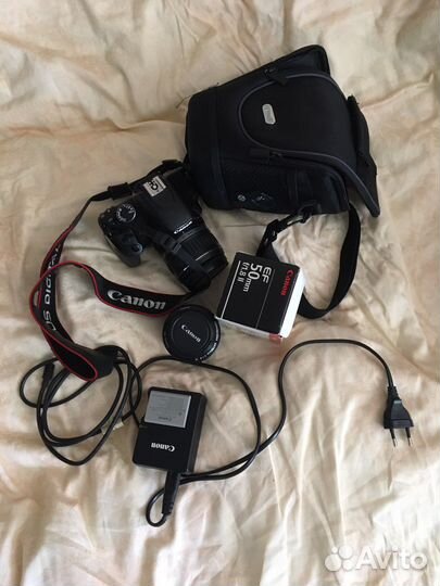 Зеркальный фотоаппарат canon eos 450d
