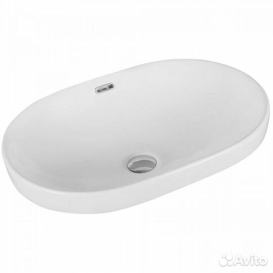 Раковина Gid Integrado S1004 71160 белая, 61x40x19