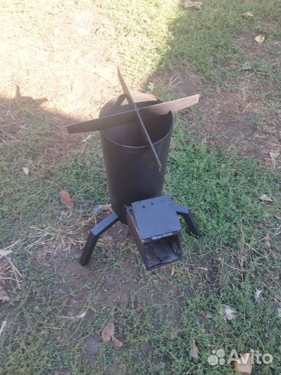 Походная печь ракета