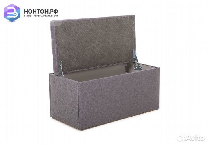 Банкетка Билли серая