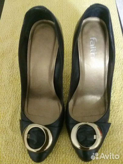 Туфли кожаные