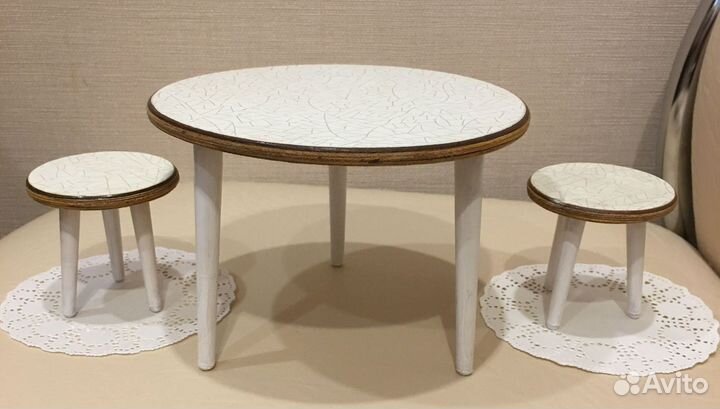 Набор игрушечной кухонной мебели СССР