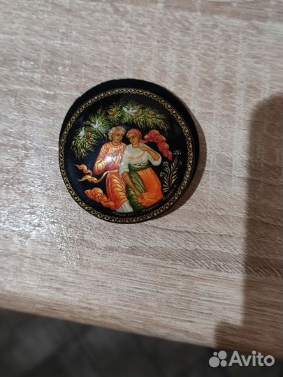 Брошь Палех