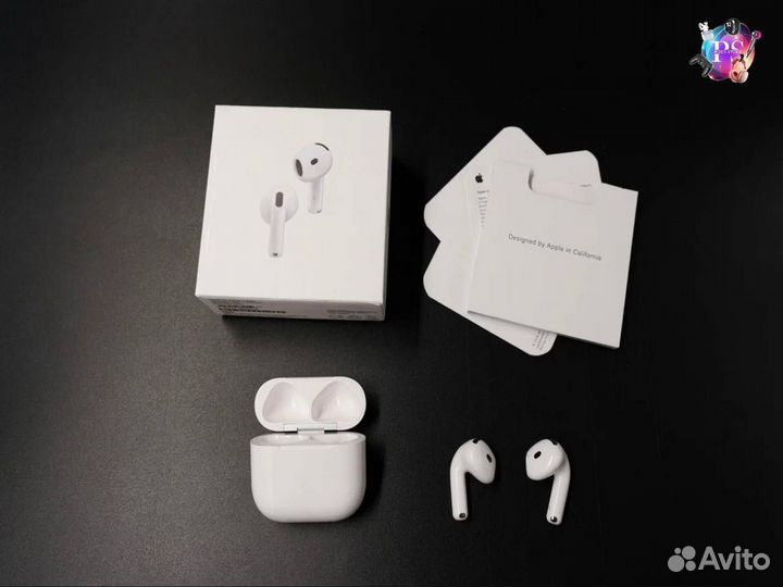 Наушники AirPods 4: Легкие и мощные