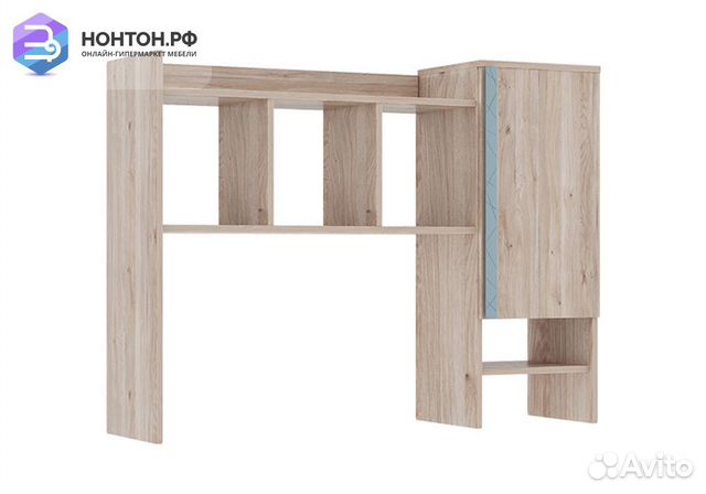 Надстройка для стола Лайк 29.01 дуб мария / индиго