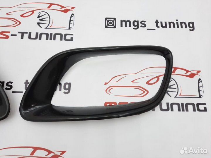 Накладки на выхлоп BMW X6 е71