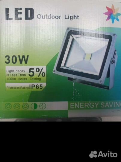 Светодиодный прожектор RGB 30W