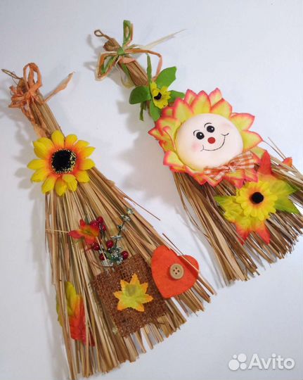 Декор на стену / веник - оберег