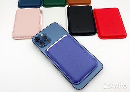 Держатель для карт Card Holder MagSafe кожа