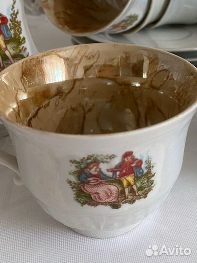 Сервиз кофейный Мадонна-Пастушка.Раритет