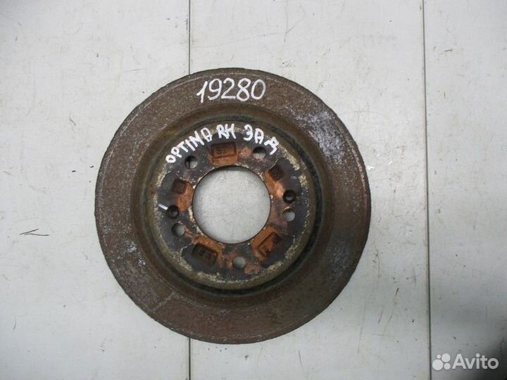 Диск тормозной задний Kia Optima 4 JF