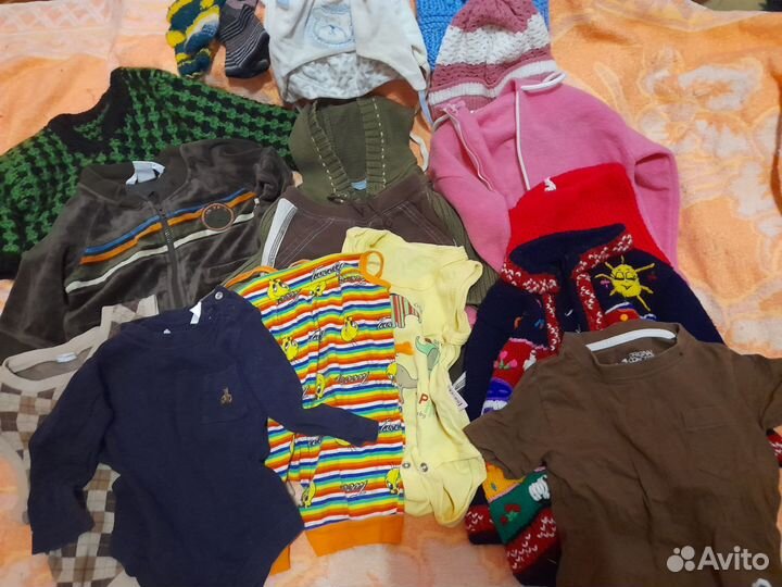 Одежда для мальчиков от3мес до 12мес. Цена за все