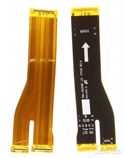 Шлейф Samsung A525F A52 основной A+