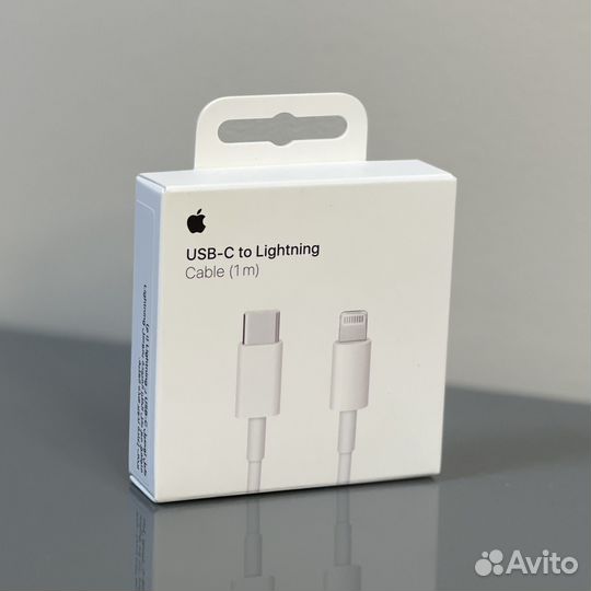 Кабель для iPhone оригинал USB-C Lightning шнур