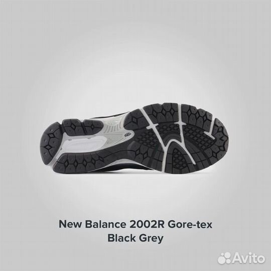 New Balance 2002 R gore TEX Black Grey