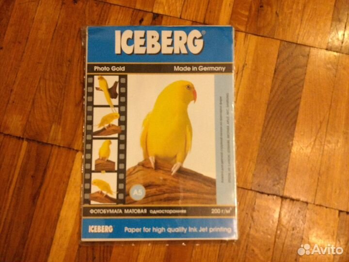 Фотобумага Iceberg A5 200г/м2