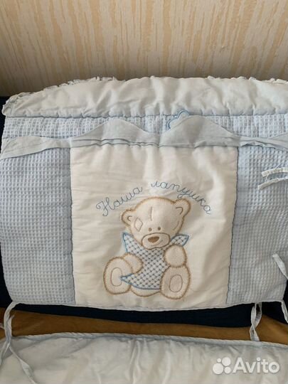 Бортики в детскую кроватку для мальчиков