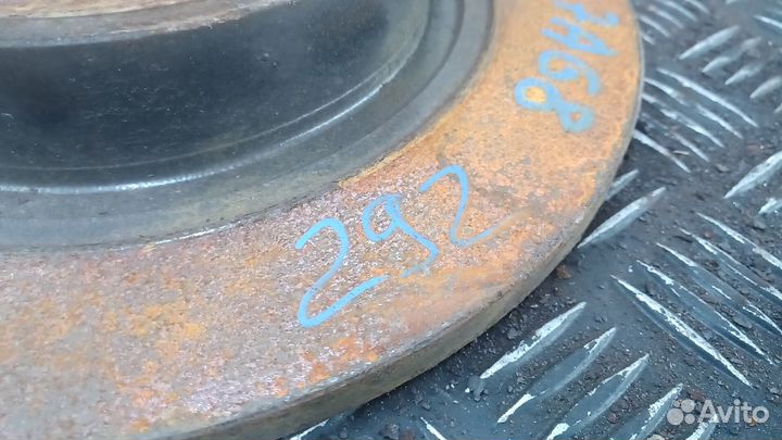 Диск тормозной задний opel astra J 2010