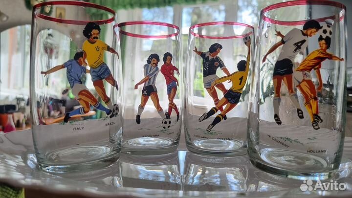 Стаканы футбол