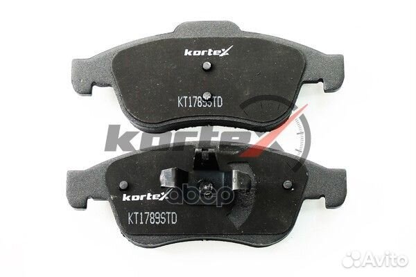 Колодки тормозные дисковые перед KT1789STD kortex