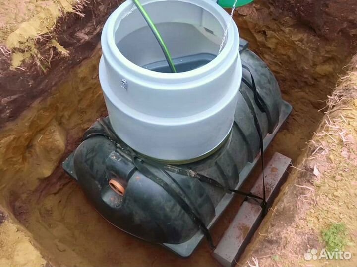 Септик био асо 4 переливной