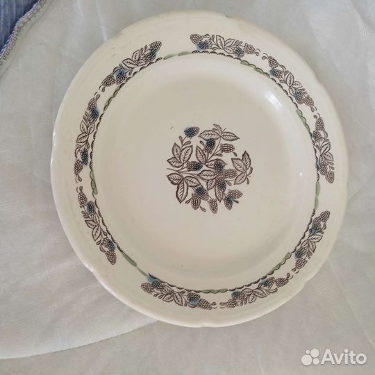 Тарелка винтажная зик