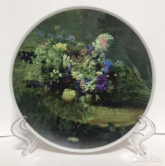 Тарелка по картине Ярошенко