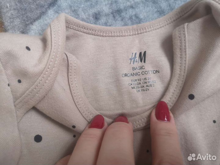 Боди для девочки HM рр 92