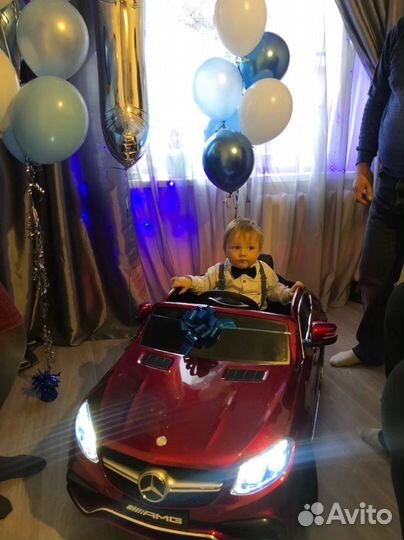 Детский электромобиль mercedes