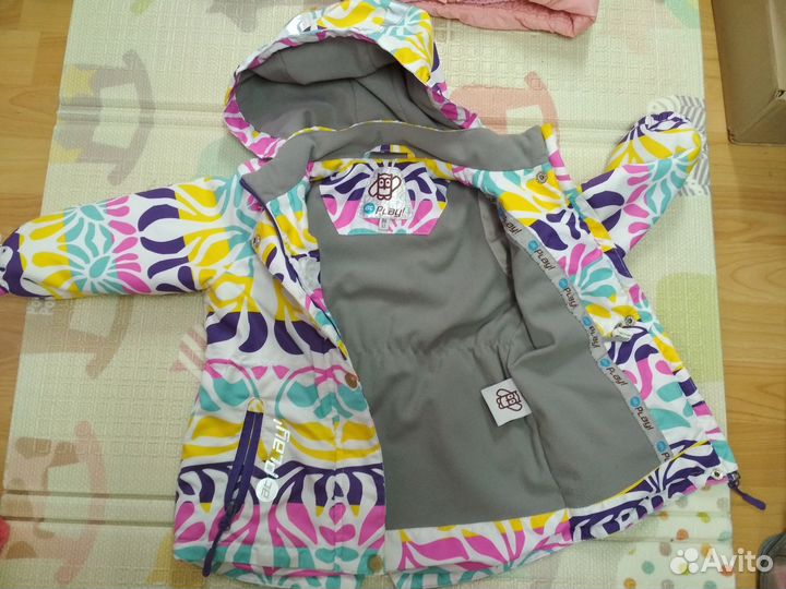 Ветровка, куртка, жилетка р.86 для девочки