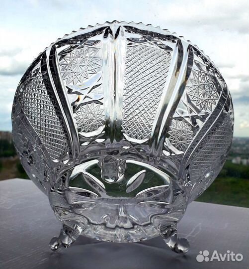 Салатник. Хрусталь. Югославия