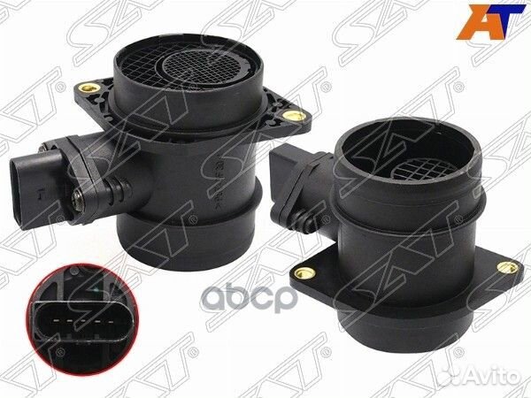 Датчик массового расхода воздуха VW passat 06-1