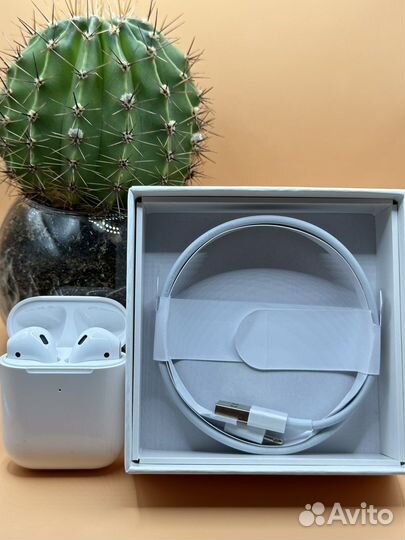 AirPods 2 (premium) +гарантия