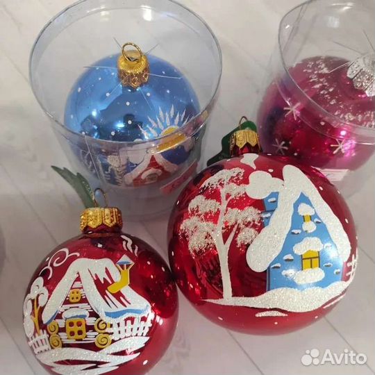 Игрушки из стекла