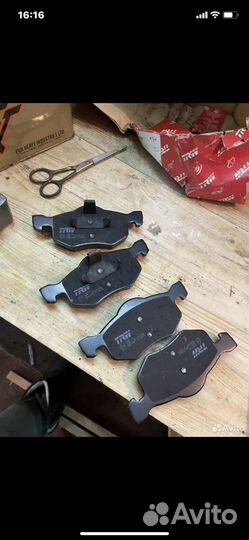 Тормозные колодки trw gdb1497 ford mazda