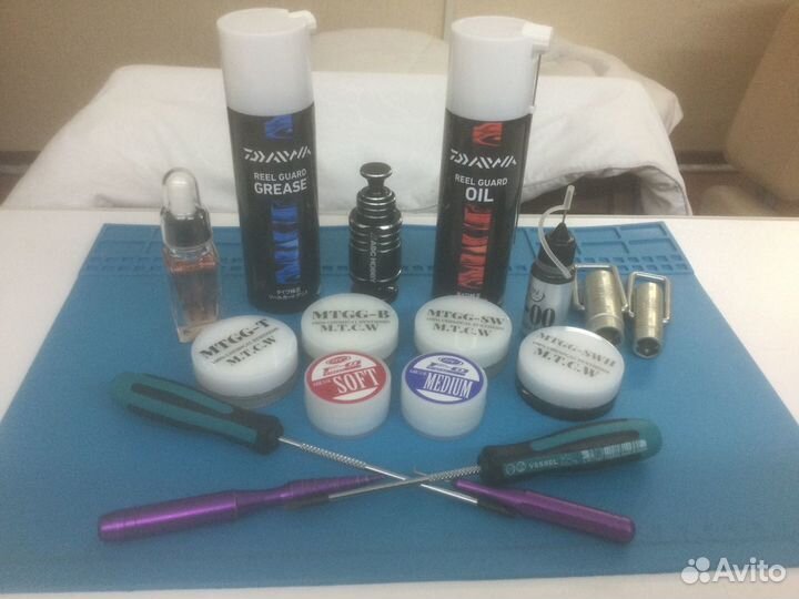 Тех. обслуживание и ремонт рыболовных катушек