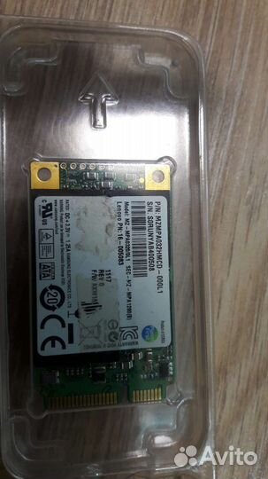 Винчестер для ноутбука ssd msata 32Gb