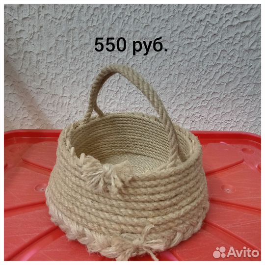 Декоративные корзинки, вазочки, короба