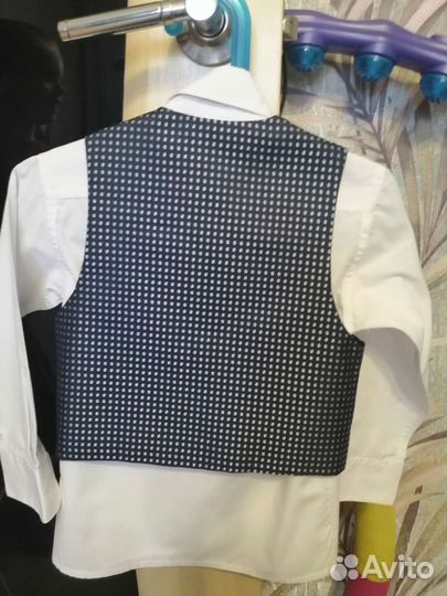 Рубашка и жилет на мальчика