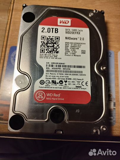 Жесткий диск WD Red 2Тб