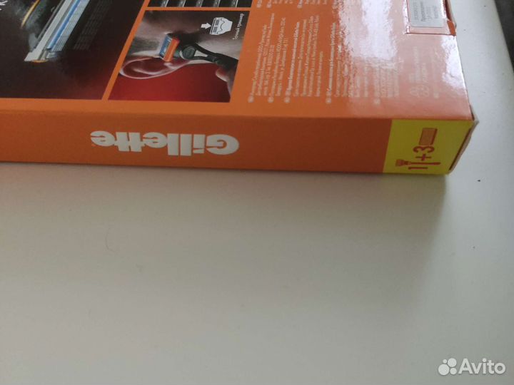 Станок Gillette Fusion+4 кассеты, оригинал