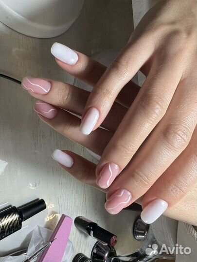 Маникюр с покрытием