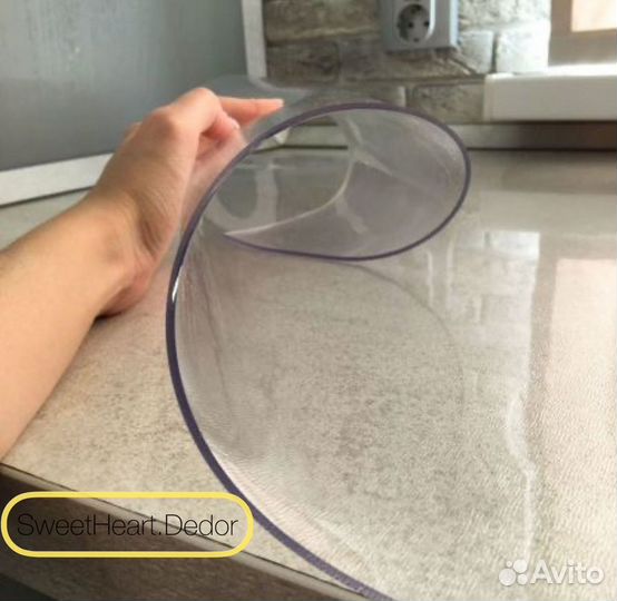 Гибкое мягкое стекло на стол