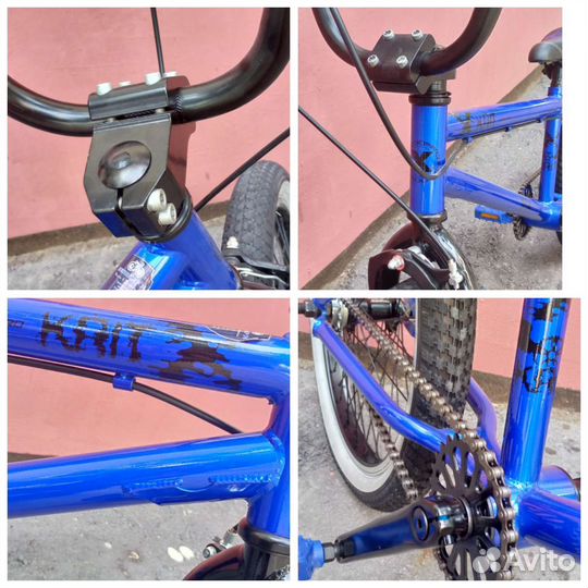 Велосипед Maxxpro BMX Krit X 20д. синий